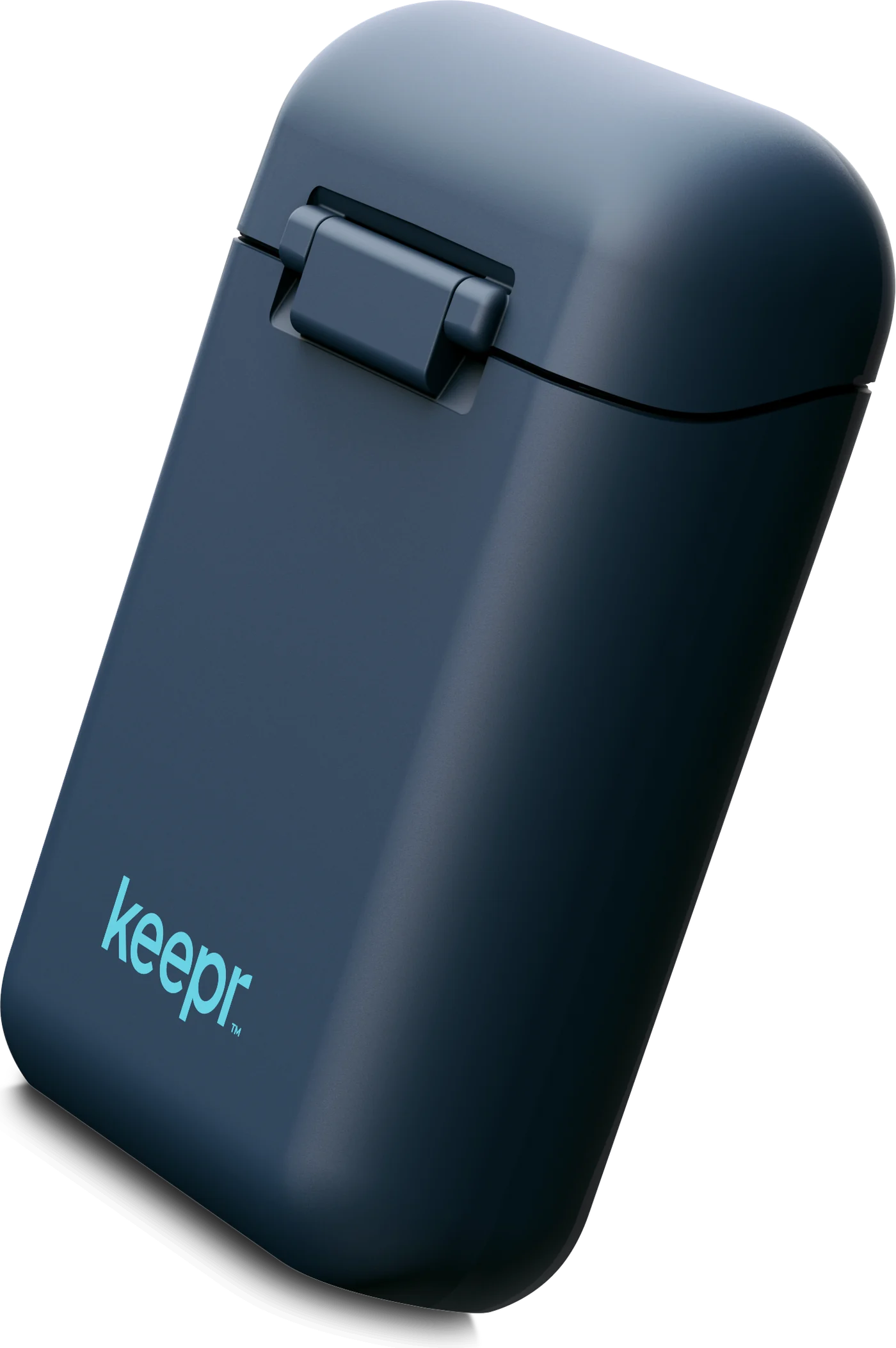 The Keepr breathalyzer, closed